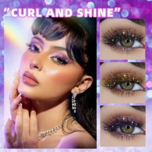 đ1 kaufen und 1 umsonst bekommenđ Wasserfeste Diamant-Glitter-Mascara - Langanhaltende Locken. funkelnder Glanz. fĂŒr fesselnde Augen!