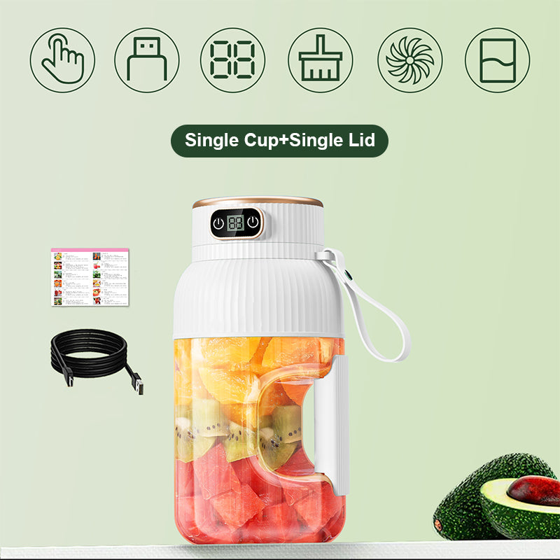 Sommer Heißer Verkauf ❄️Multifunctional Tragbare Saftpresse Tasse mit Digitalanzeige(❄️❄️Ab 56% Rabatt) – Bild 9